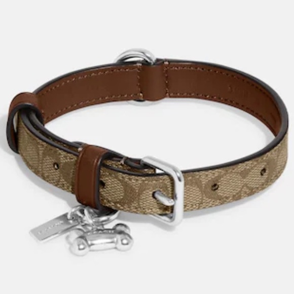 Coach Dog Coach Signature Dog Collar Poshmark